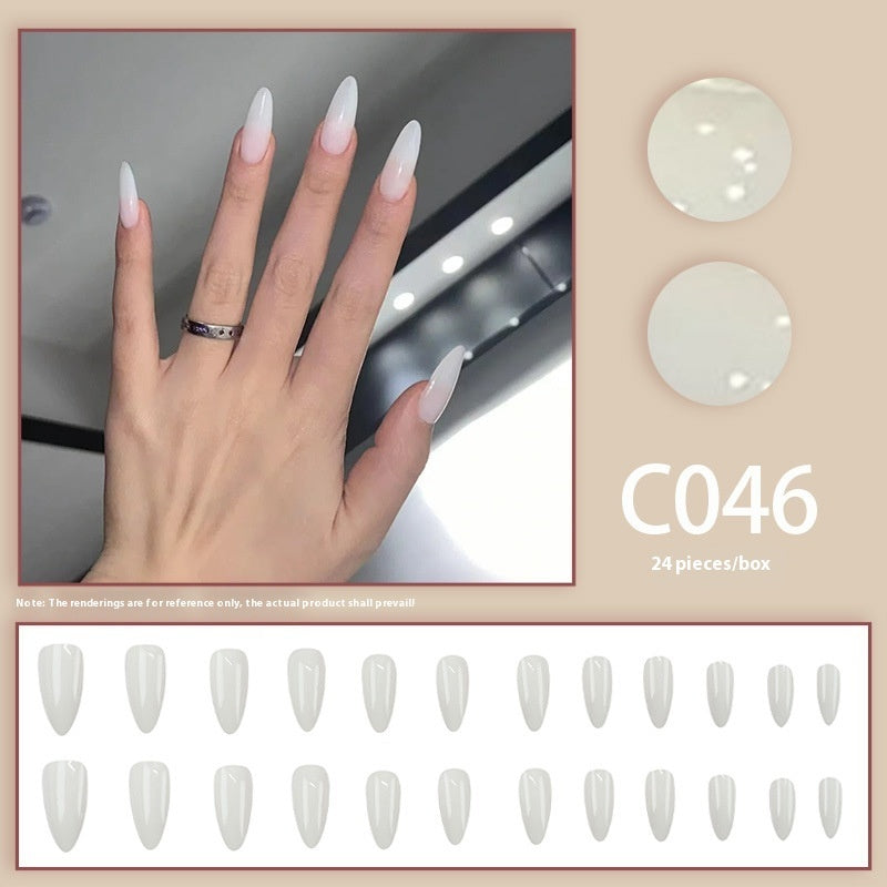 Matte and Glossy Press On Nail Set Gomaki
