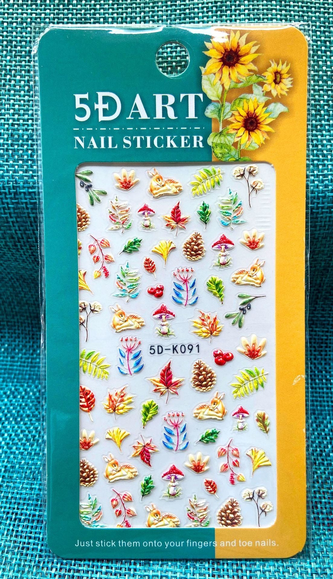 Art French Tip Nail Stickers Gomaki
