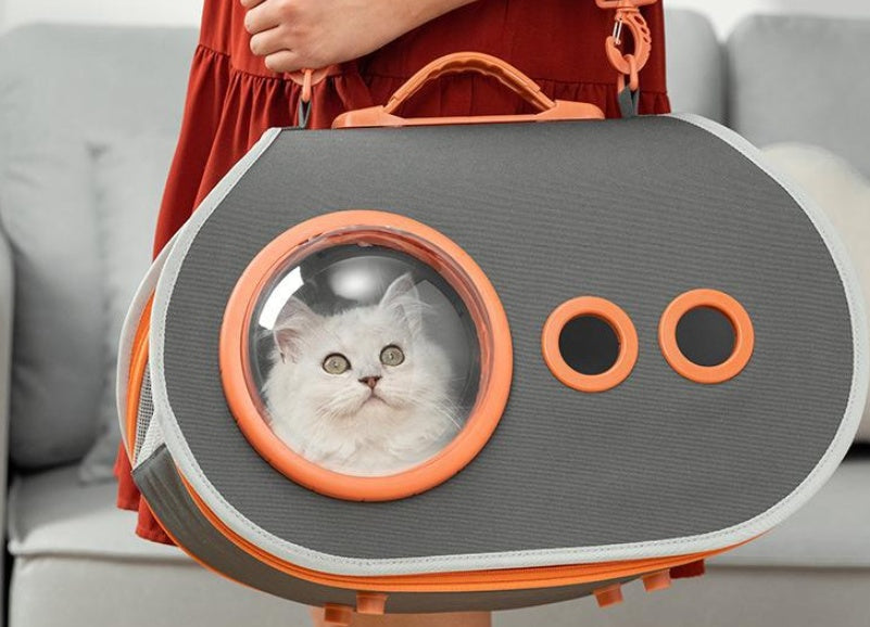 Space Capsule Pet Carrier Gomaki Shop