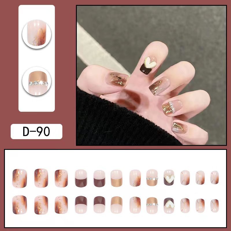 Luxury Floral Press On Nail Collection Gomaki