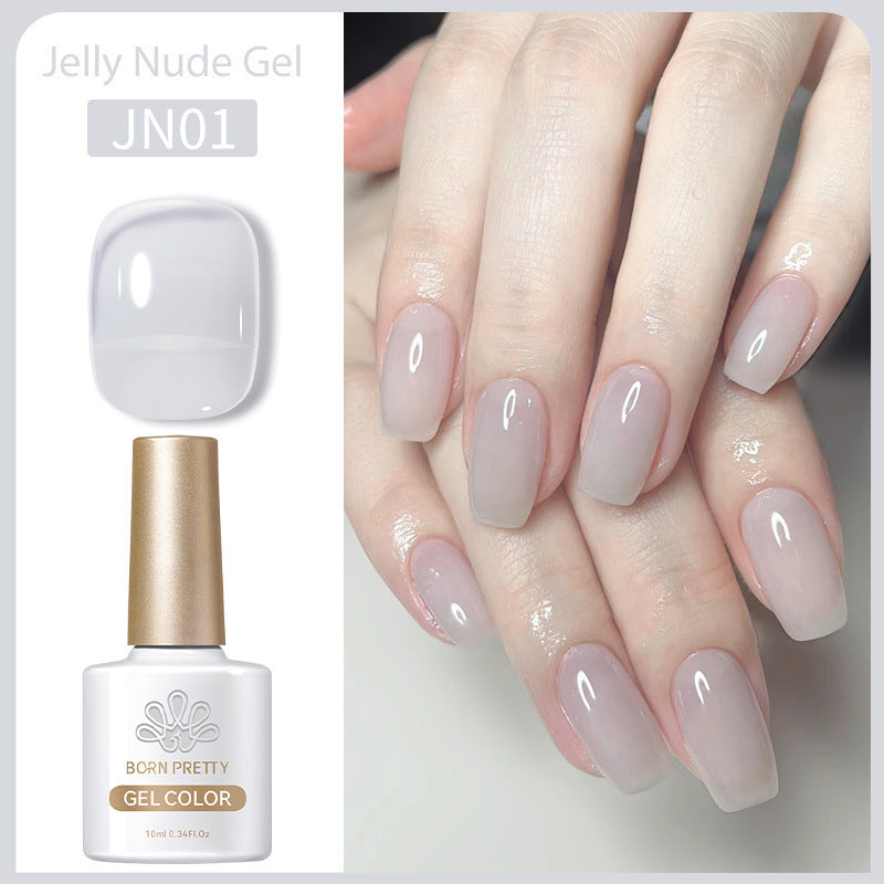 Born Pretty Jelly Nude Gel Nail Polish Gomaki