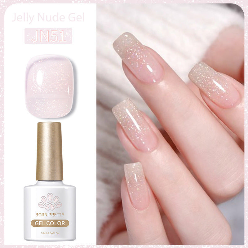 Born Pretty Jelly Nude Gel Nail Polish Gomaki