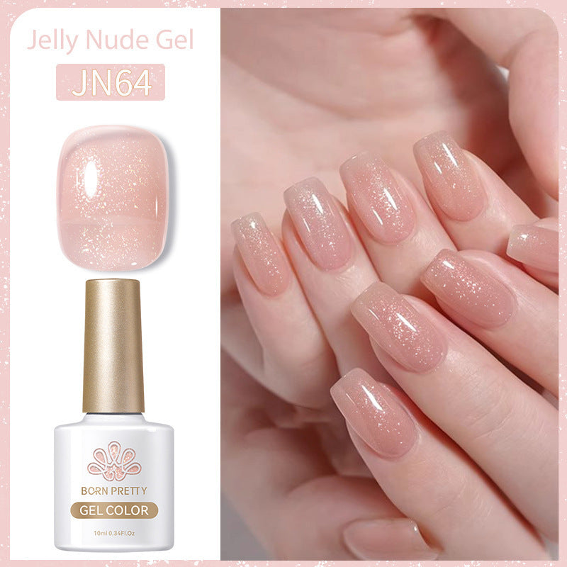 Born Pretty Jelly Nude Gel Nail Polish Gomaki