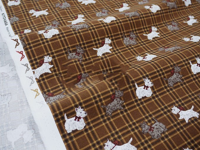 Dog Plaid Printed Clothing Tablecloth Gomaki Shop