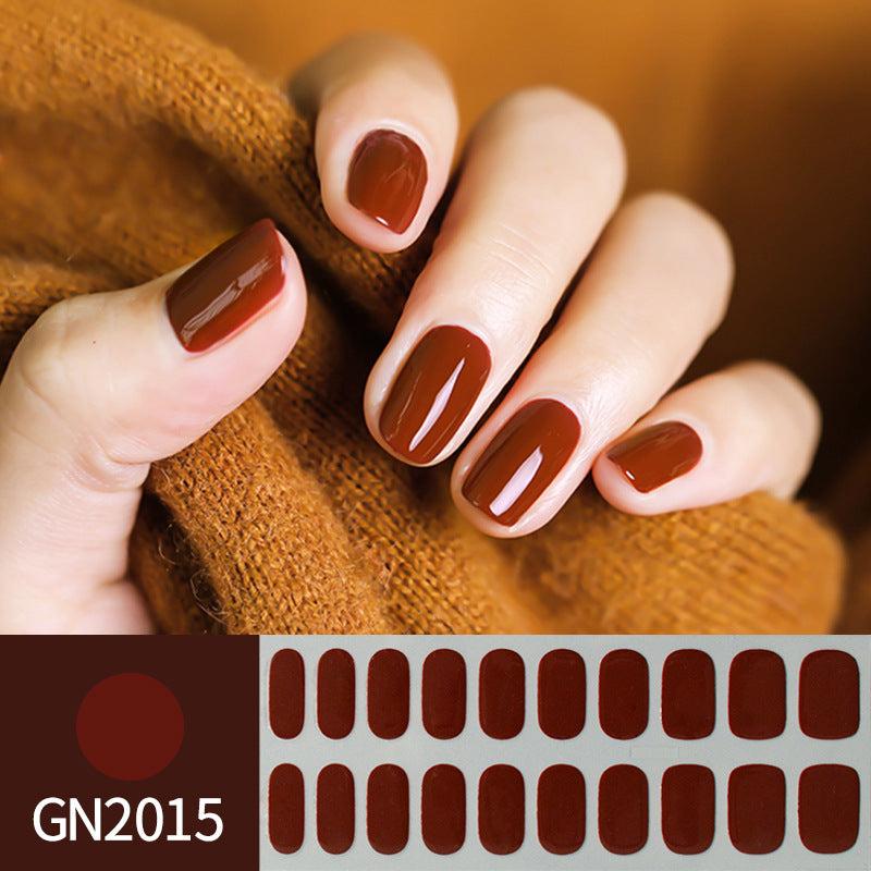 Gradient Nude Pink Nail Polish Strips Gomaki