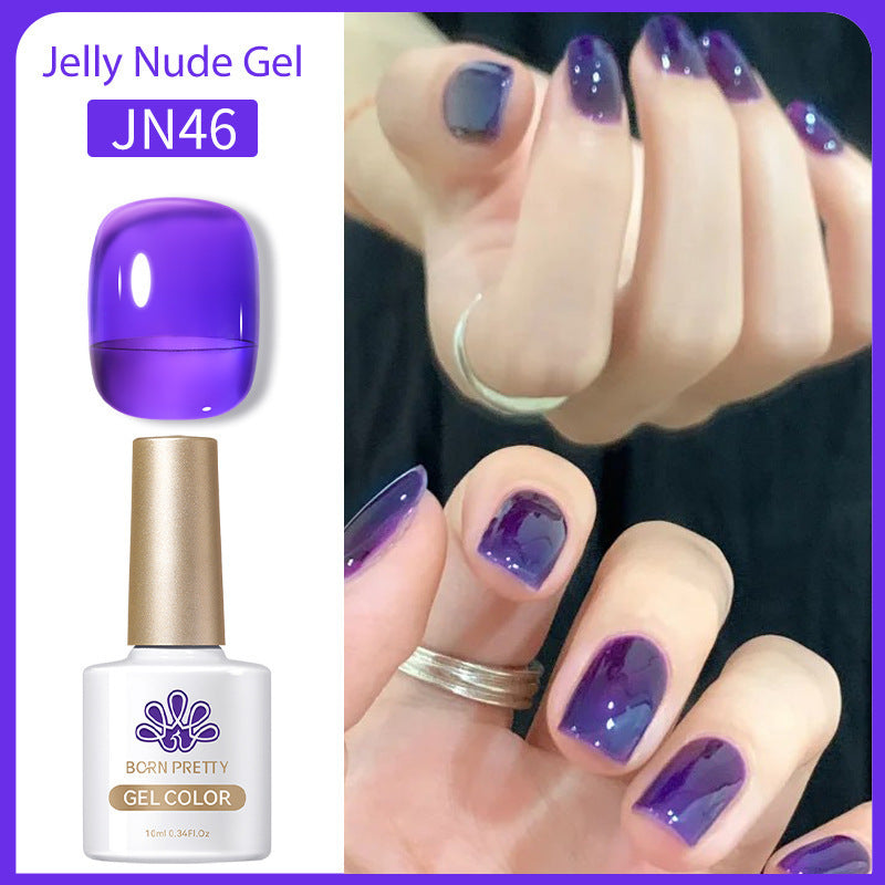 Born Pretty Jelly Nude Gel Nail Polish Gomaki