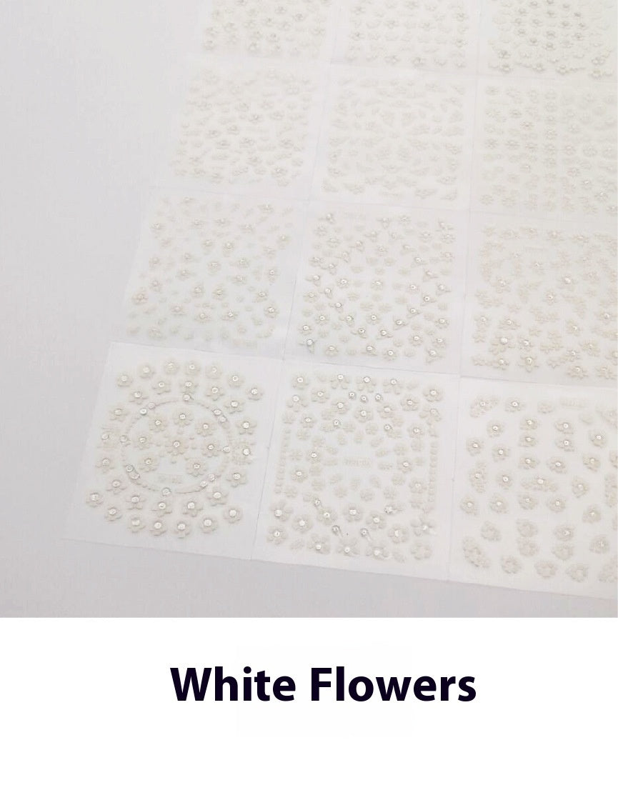 Floral Nail Art Stickers Set Gomaki