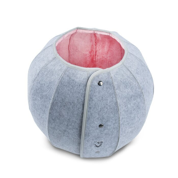 Convertible Felt Cat Bed Cave Gomaki