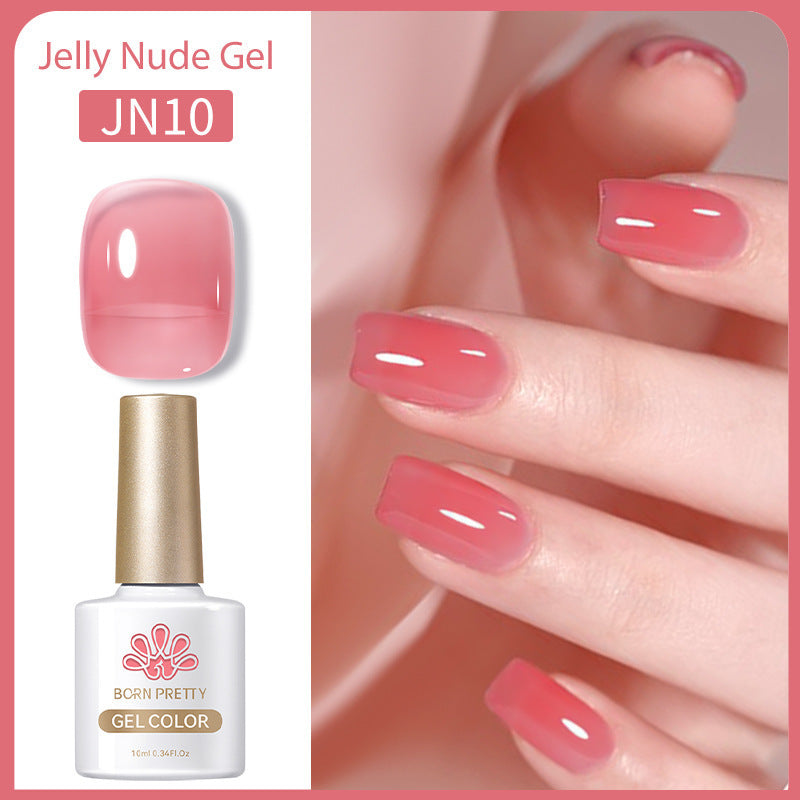 Born Pretty Jelly Nude Gel Nail Polish Gomaki