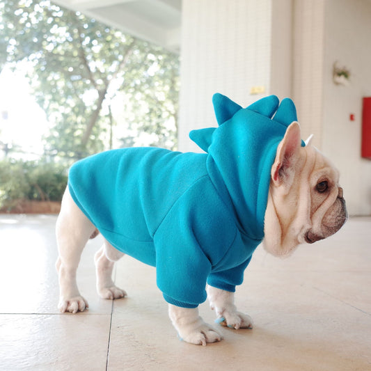 Dinosaur Dog Hoodie Gomaki Shop