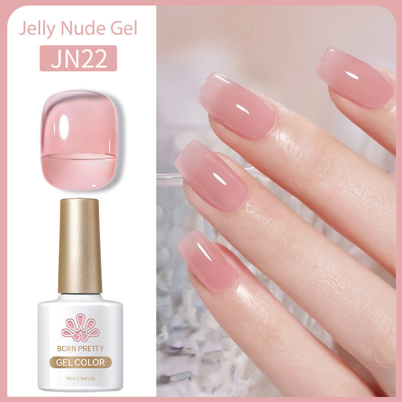 Born Pretty Jelly Nude Gel Nail Polish Gomaki