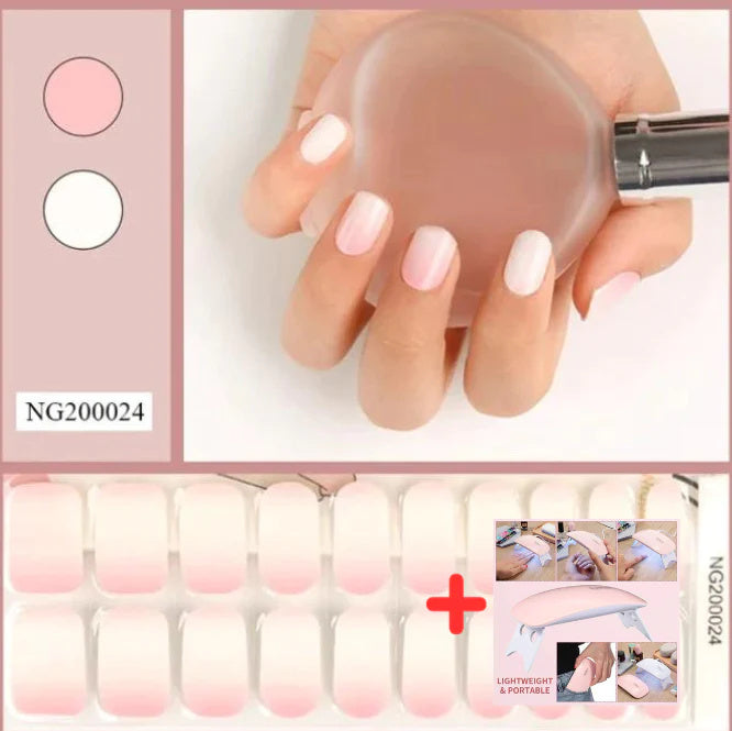 Wearing Nail Pads Baking Lamps Mini Handheld Folding Nails Gomaki