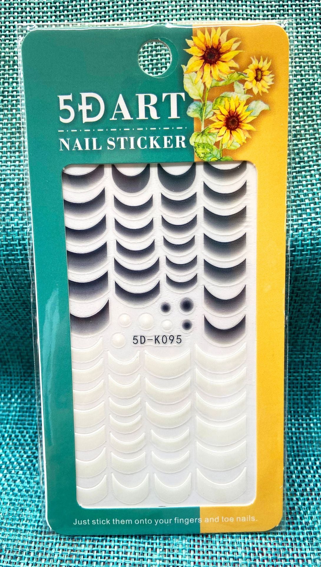 Art French Tip Nail Stickers Gomaki