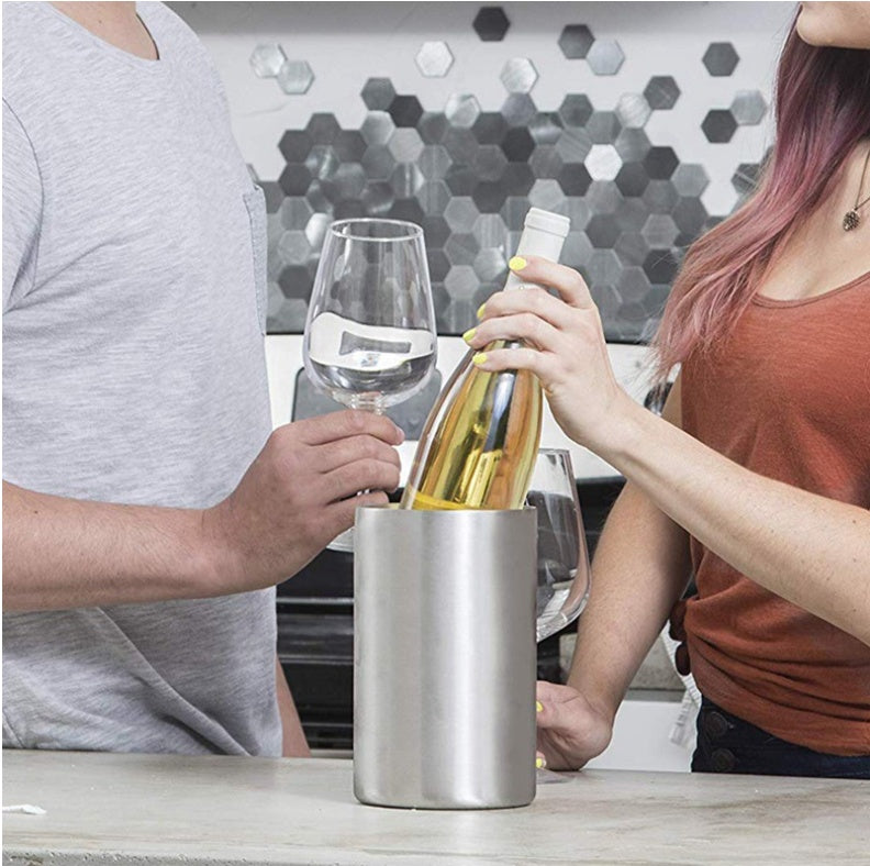 Stainless Steel Wine Bottle Chiller Gomaki