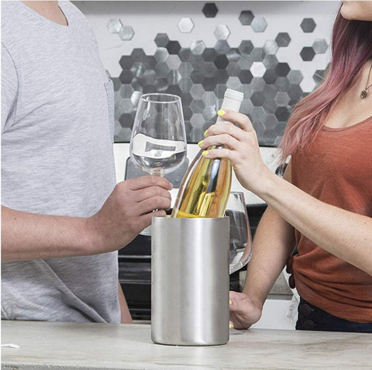 Stainless Steel Wine Bottle Chiller Gomaki