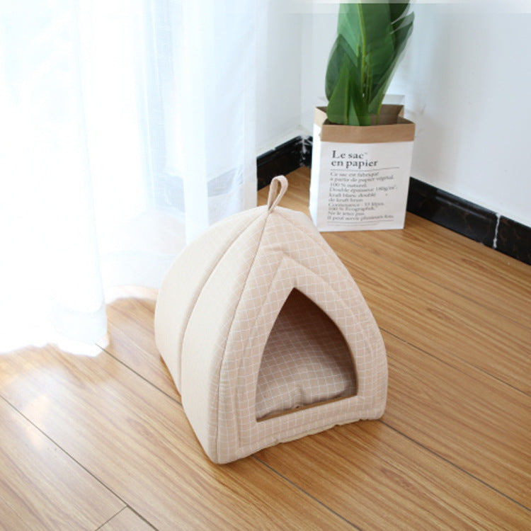 Cloth Indoor Pet Tent For Cats and Small Dogs Gomaki