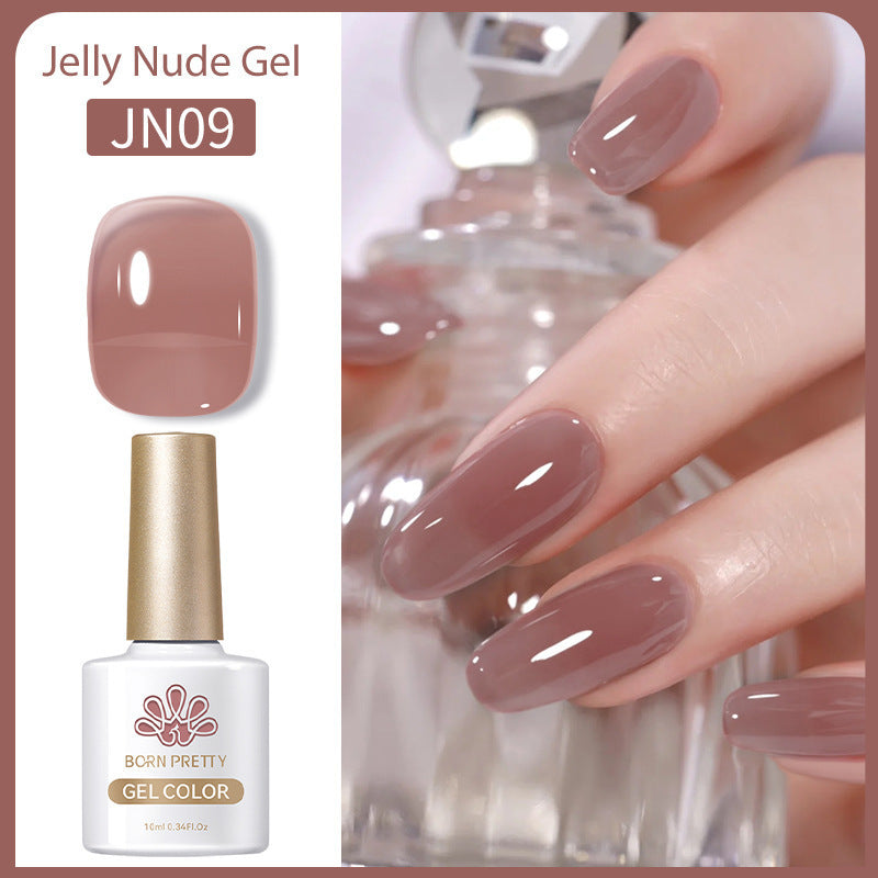 Born Pretty Jelly Nude Gel Nail Polish Gomaki