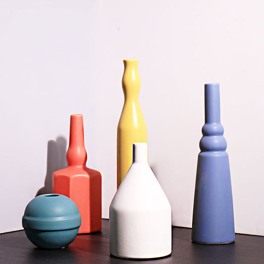 Colorful Ceramic Vases Gomaki