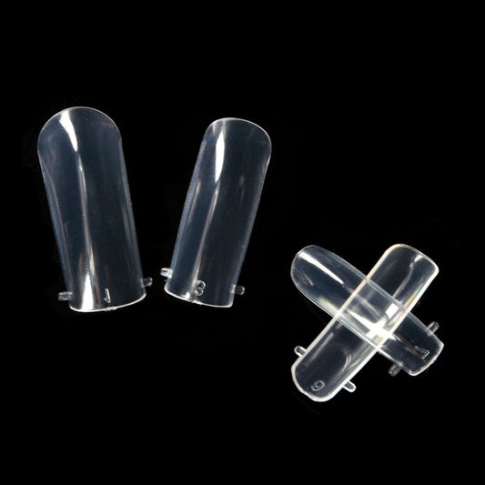 Clear Half Cover Nail Tips Set Gomaki