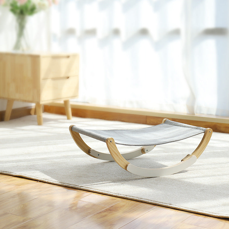 Solid Wood Pet Bed Gomaki