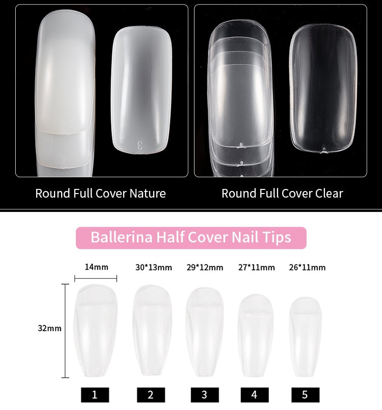 Professional Acrylic Nail Extension Kit Gomaki