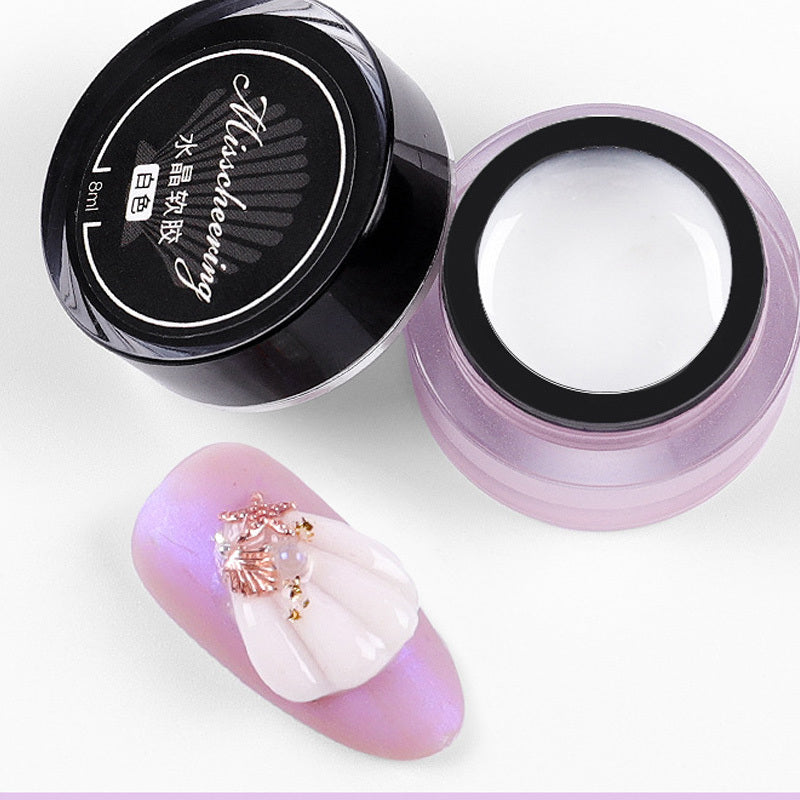 Transparent Crystal Nail Gel Gomaki