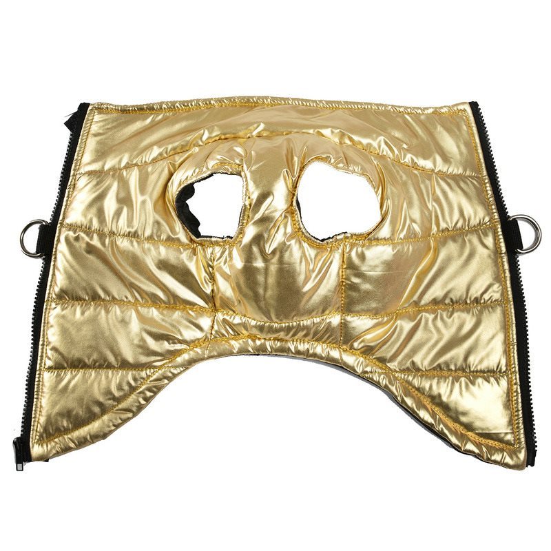 Pet Dog Autumn And Winter Warm Metallic Clothing Gomaki