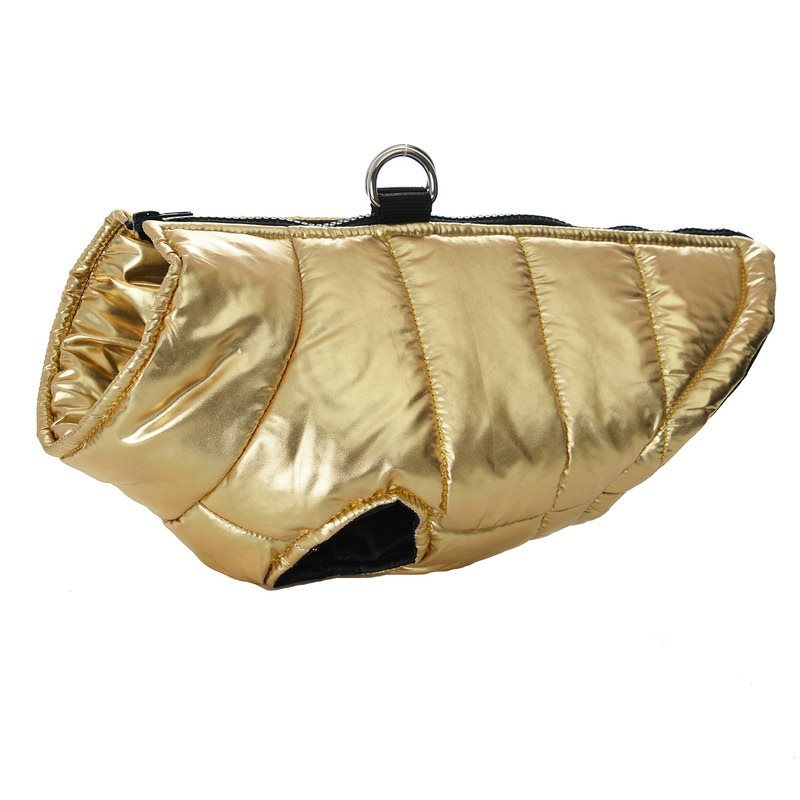 Pet Dog Autumn And Winter Warm Metallic Clothing Gomaki