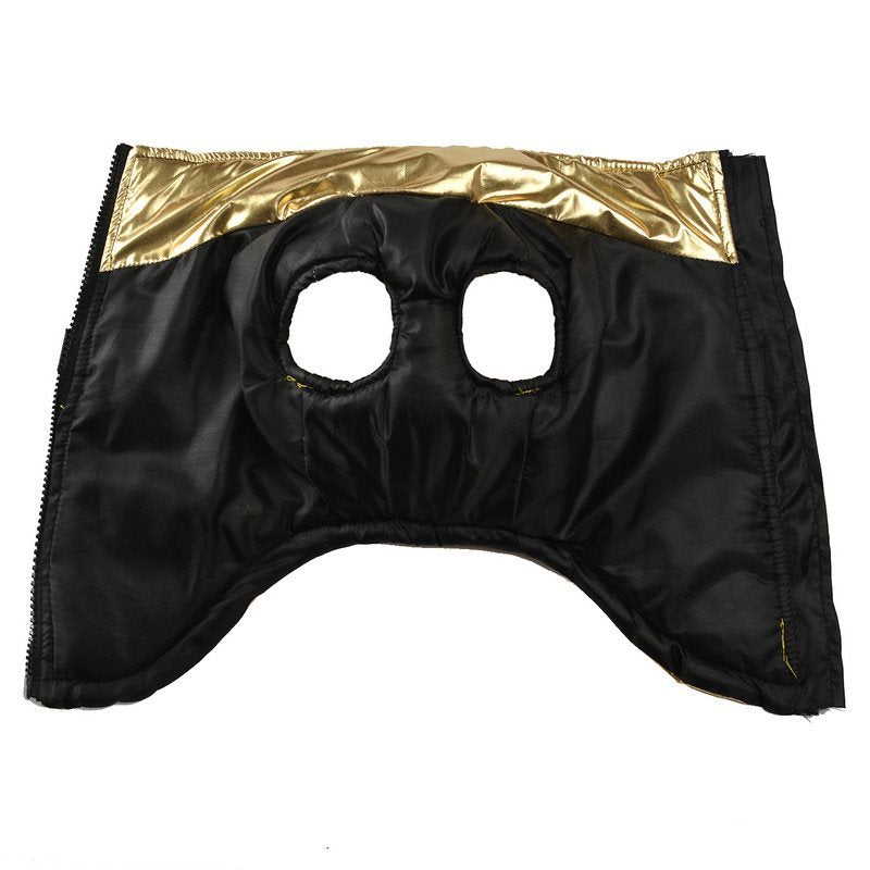 Pet Dog Autumn And Winter Warm Metallic Clothing Gomaki