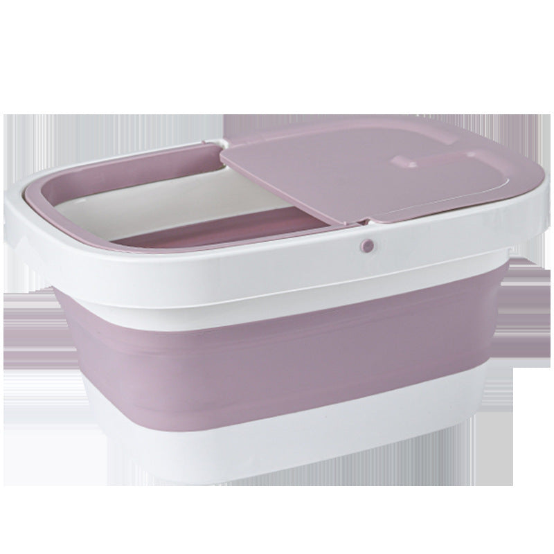 Portable Foldable Foot Bath Spa Basin for Home Pedicure Gomaki