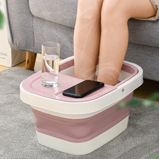 Portable Foldable Foot Bath Spa Basin for Home Pedicure Gomaki