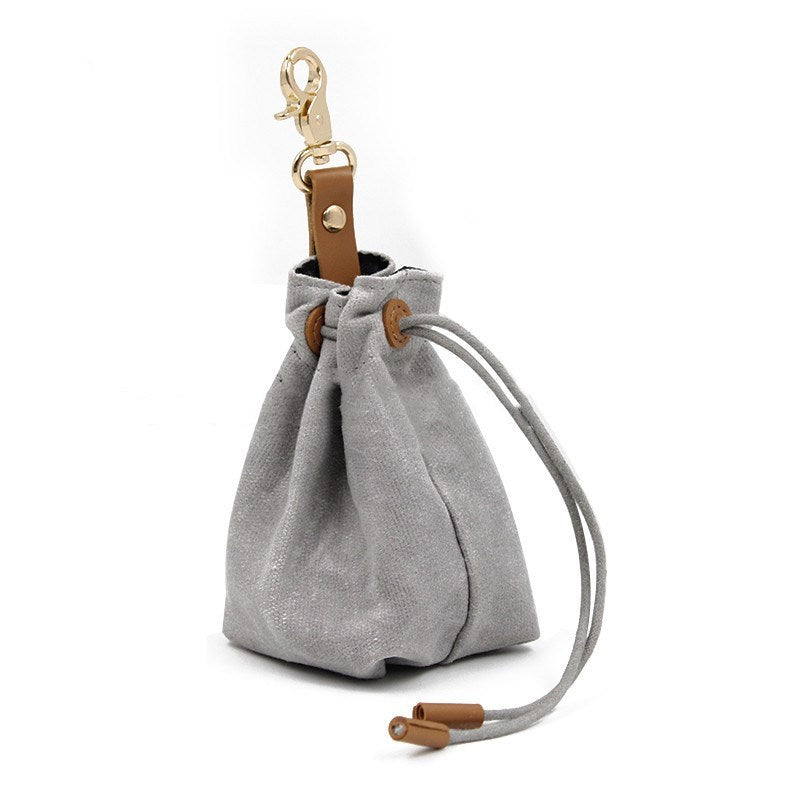 Outdoor Dog walking Hanging Waist Felt Grain Bag Gomaki Shop