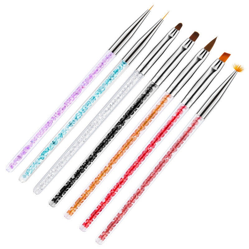 Professional Nail Art Brush Set Gomaki