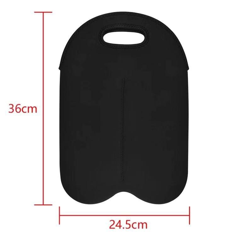 Insulated Neoprene Wine Bottle Tote Bag Gomaki