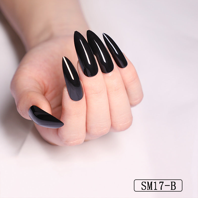 Long Stiletto Press On Nails Gomaki