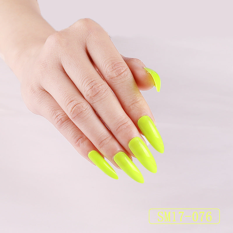 Long Stiletto Press On Nails Gomaki