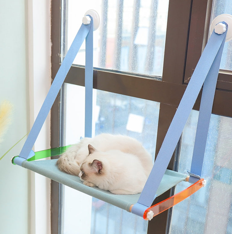Window Mounted Cat Hammock Gomaki