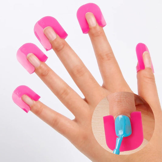 Reusable Nail Polish Protector Set Gomaki
