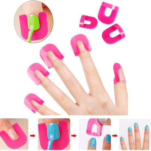 Reusable Nail Polish Protector Set Gomaki