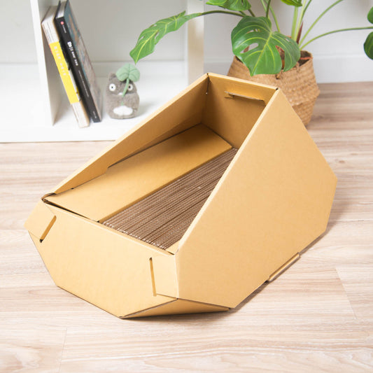 Diamond Cat Nest Scratcher Gomaki