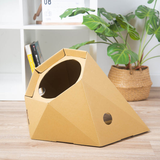 Diamond Cat Nest Scratcher Gomaki