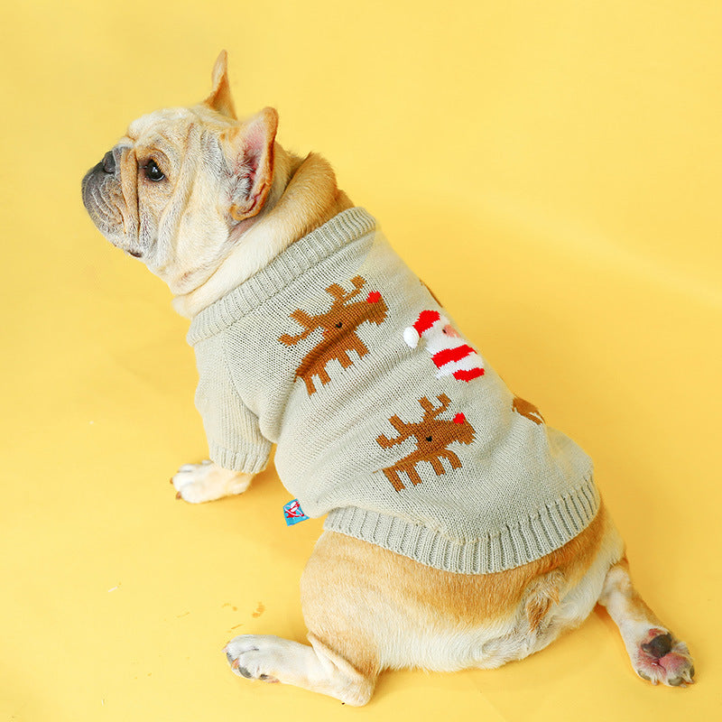 Pet Christmas Sweater Gomaki
