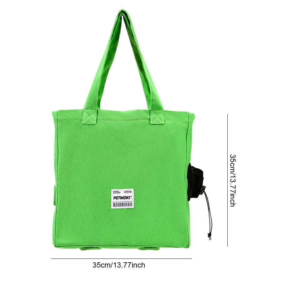 Breathable Cat Carrier Tote Bag Gomaki