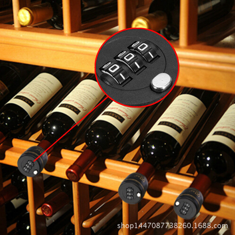 Combination Lock Wine Bottle Stopper Gomaki