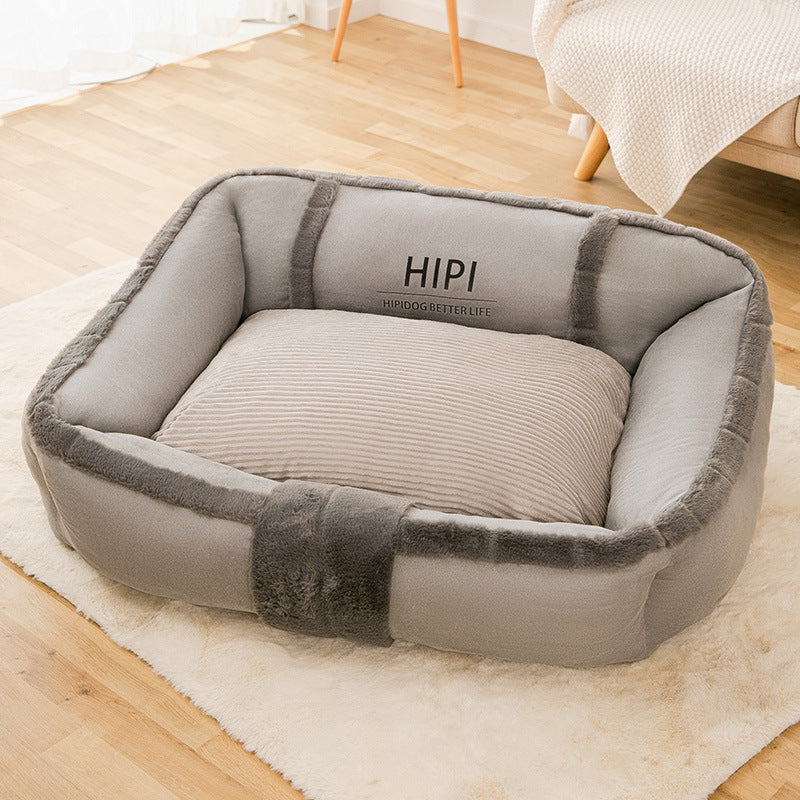 Deluxe Warm Plush Pet Bed Gomaki SHOP