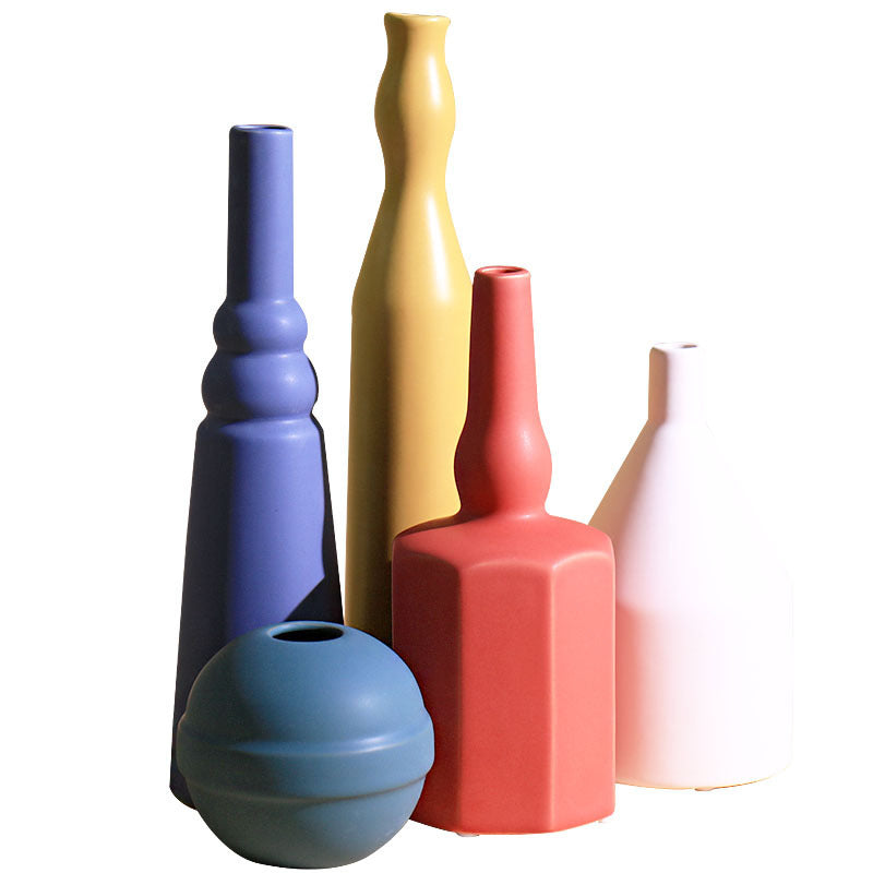 Colorful Ceramic Vases Gomaki
