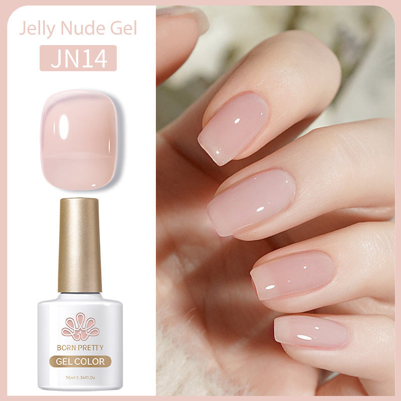 Born Pretty Jelly Nude Gel Nail Polish Gomaki