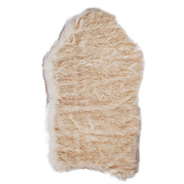 Luxury Faux Fur Pet Rug Gomaki Shop
