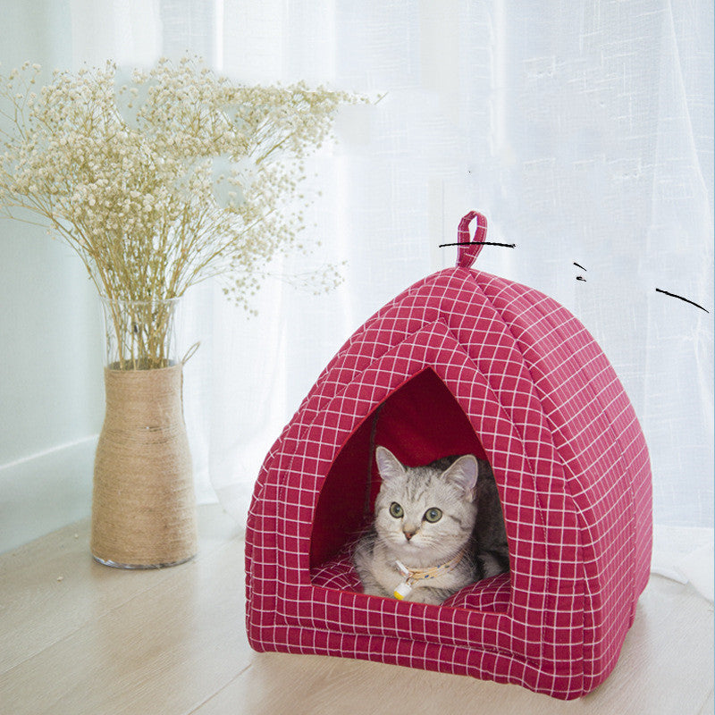 Cloth Indoor Pet Tent For Cats and Small Dogs Gomaki