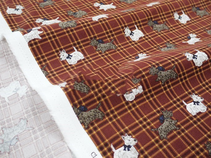Dog Plaid Printed Clothing Tablecloth Gomaki Shop
